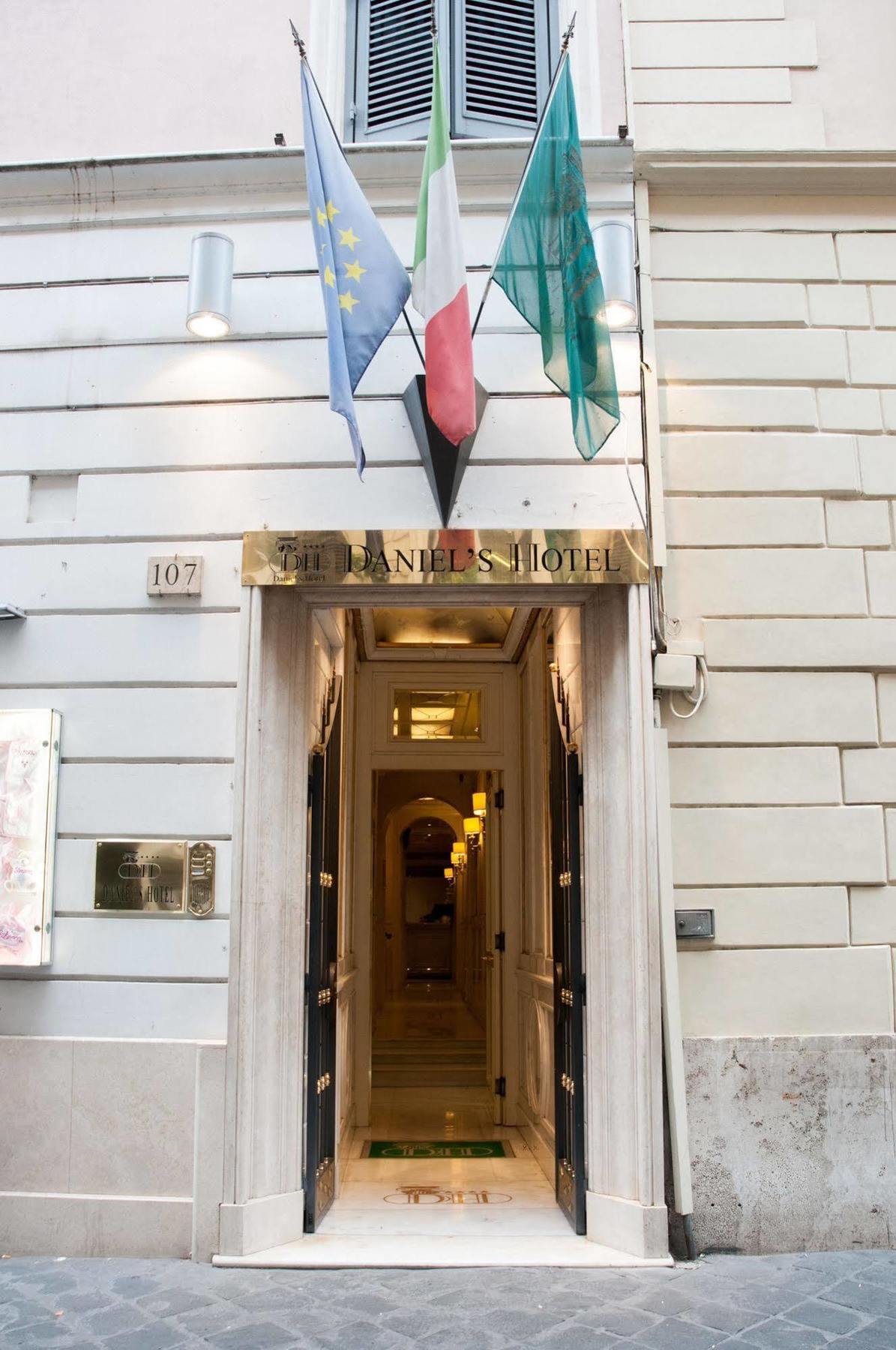 Daniel'S Hotel Roma Exterior foto